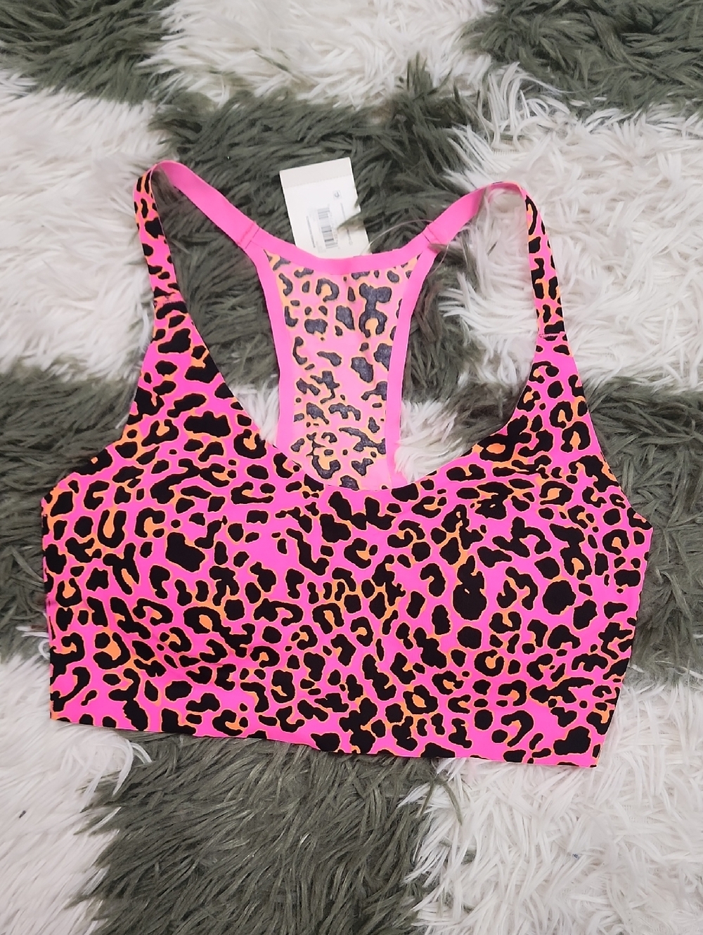 NWT No Boundaries Racerback Sports Bra